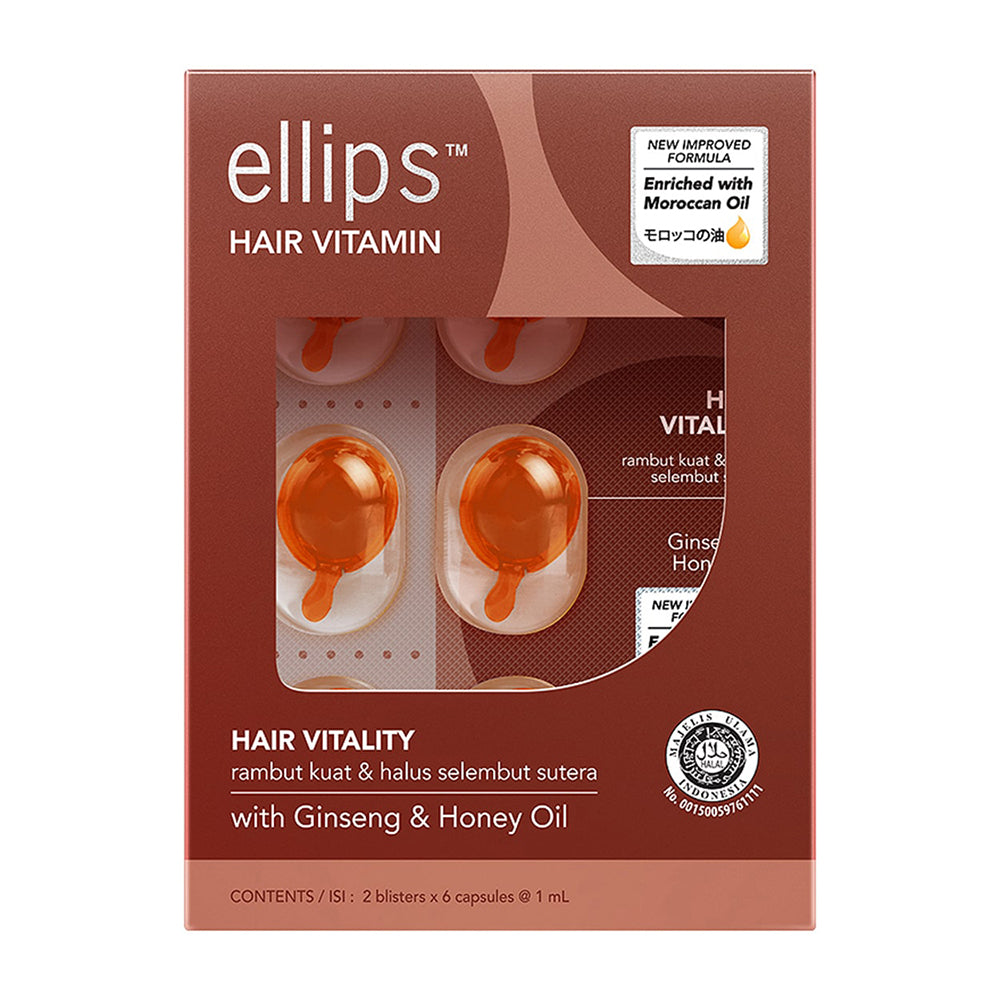 Ellipd Ellips Hair Vitality クリアオレンジ – エリップス ヘアオイル – UQKPP