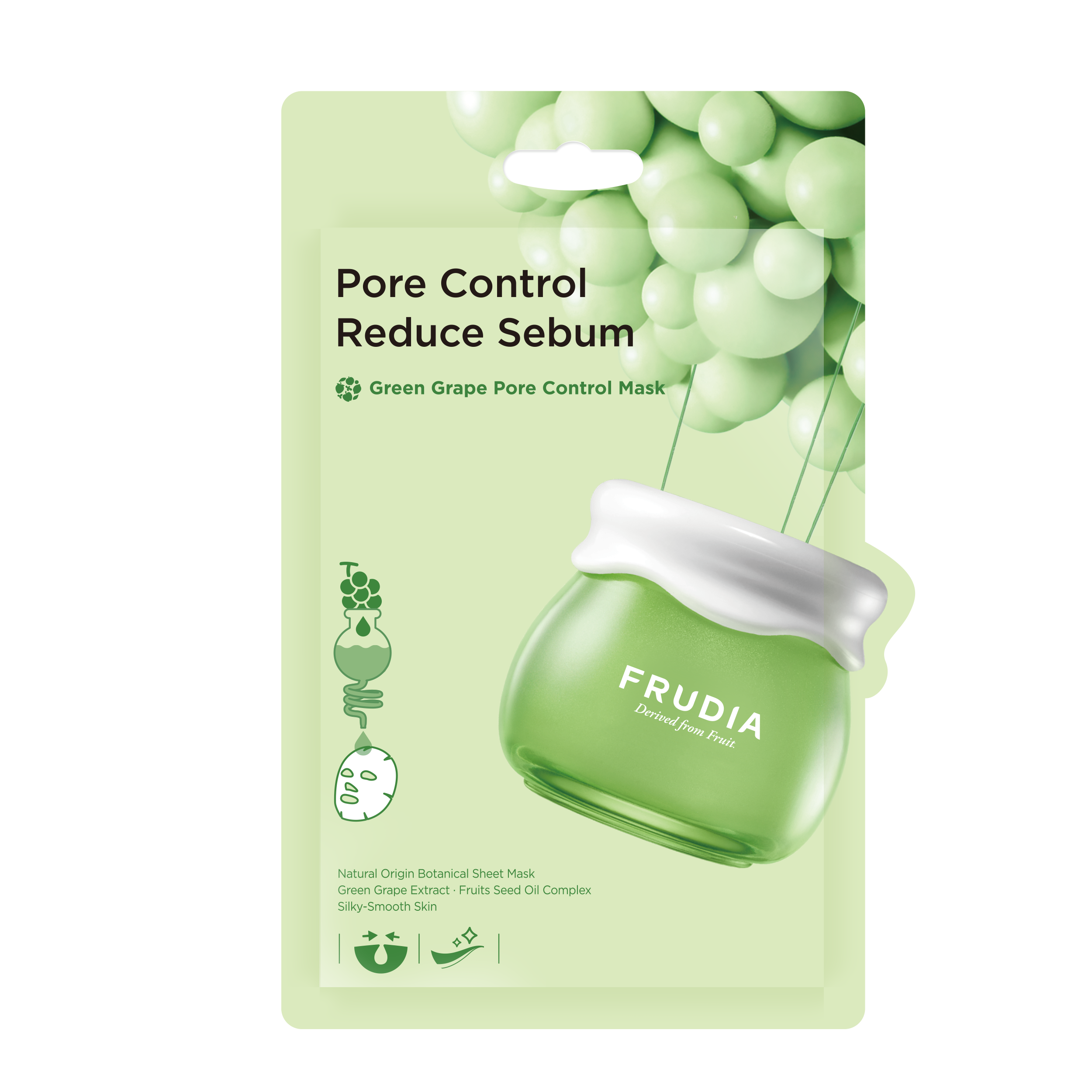 Sebum green. Frudia Green grape Pore Control Mask маска для контроля пор с зеленым виноградом 20ml*10ea. Frudia Pore Control reduce Sebum тканевая маска для лица с виноградом. Frudia Green grape Set. Frudia с виноградом.