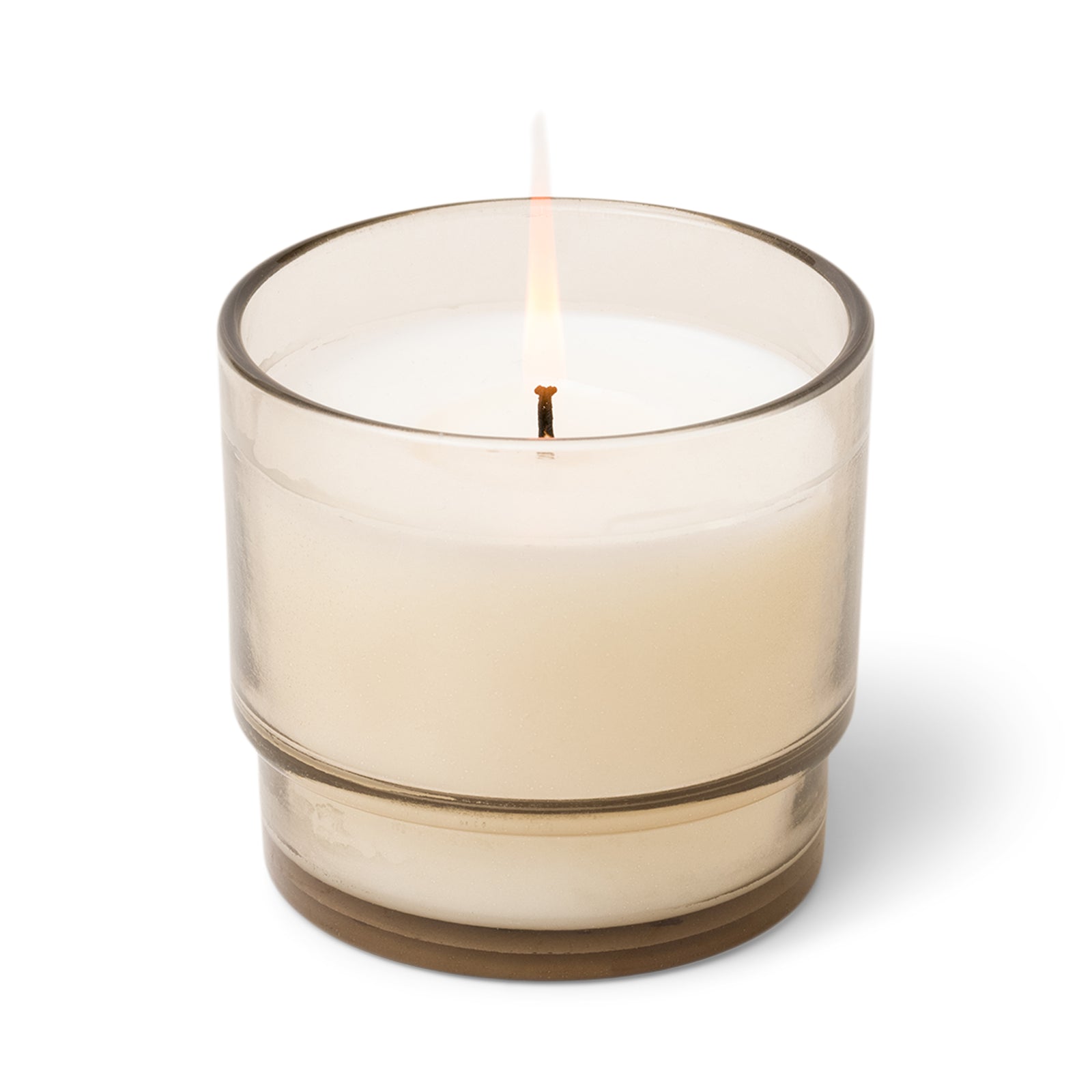 Paddy Wax Al Fresco Glass Candle (198g) - Taupe - Cotton & Teak