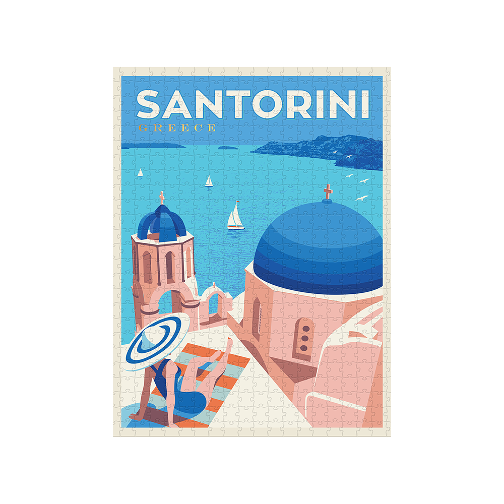 Designworks Ink Puzzle (500 Pc) - Santorini