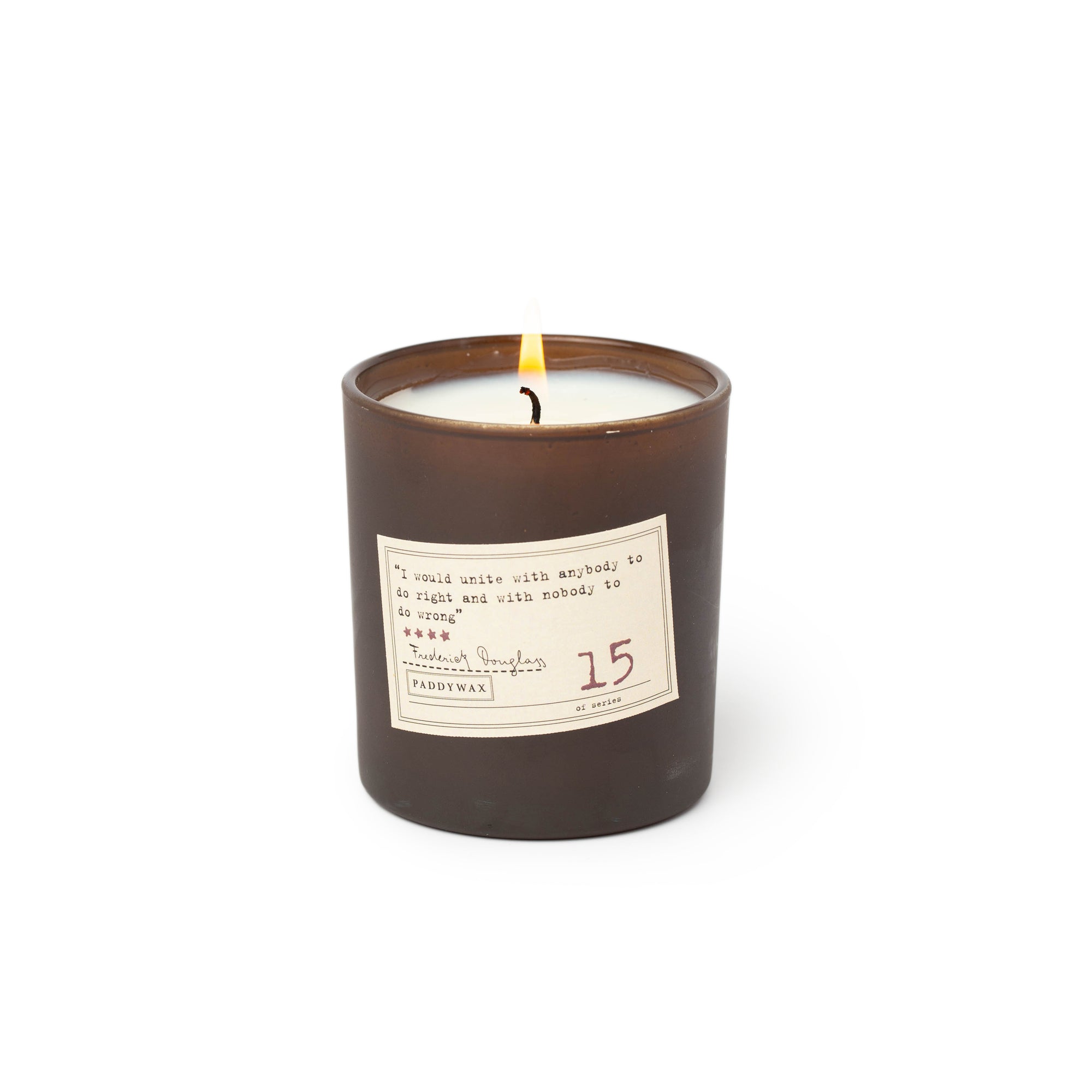 Paddy Wax Library Candle (170g) - Frederick Douglass