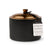 Paddy Wax Hygge Ceramic Candle (141g) -  Black - Bergamot & Mahogany