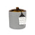Paddy Wax Hygge 3-Wick Ceramic Candle (425g) - Grey - Vetiver & Cardamom