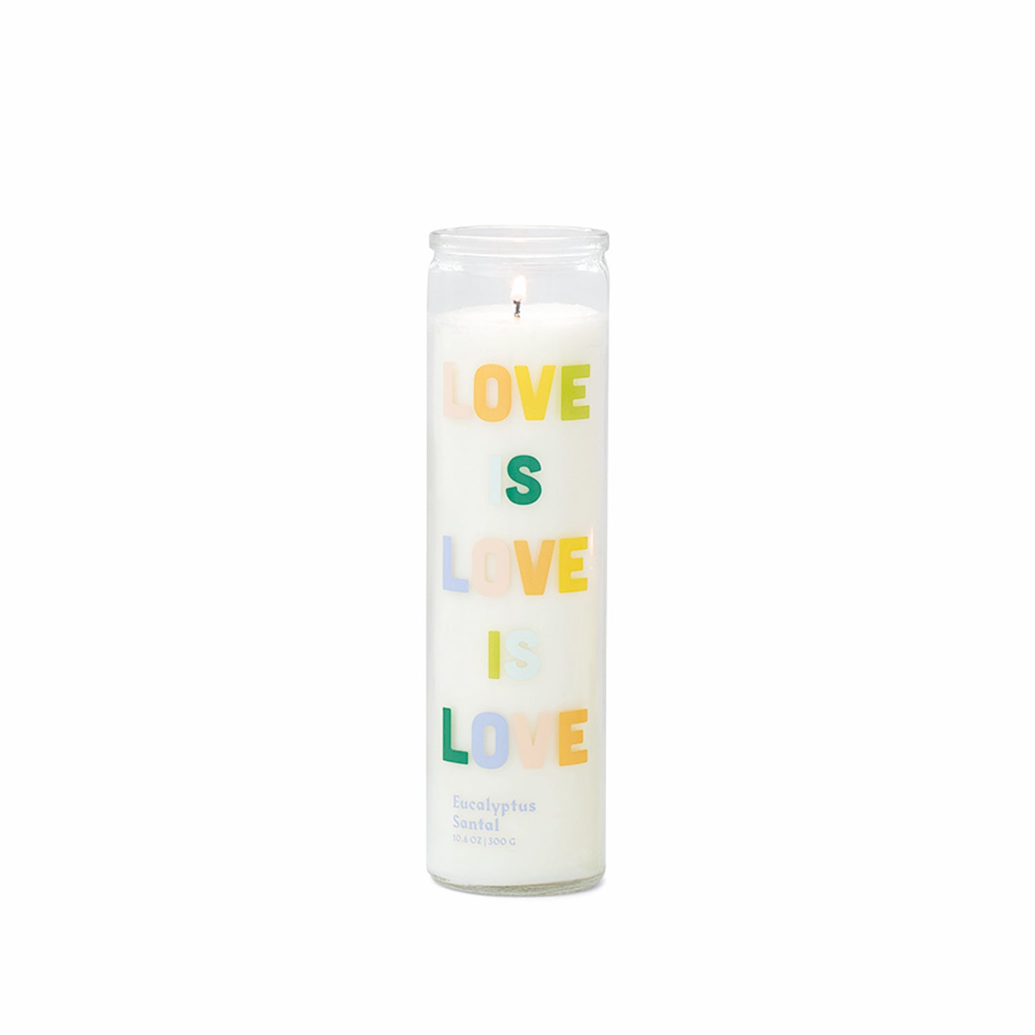 Paddy Wax Spark Candle (300g) - Love Is Love Is Love - Eucalyptus Santal
