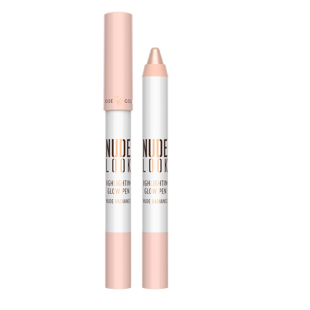 Golden Rose Nude Look Highlighting Glow Pen