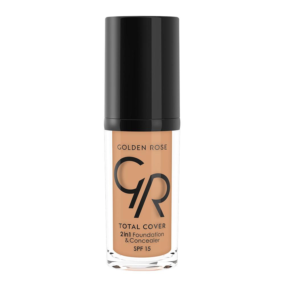 Golden Rose Total Cover 2 In 1 Foundation & Concealer