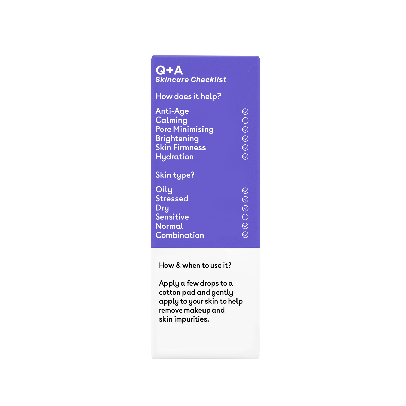 Q+A Glycolic Acid Daily Toner