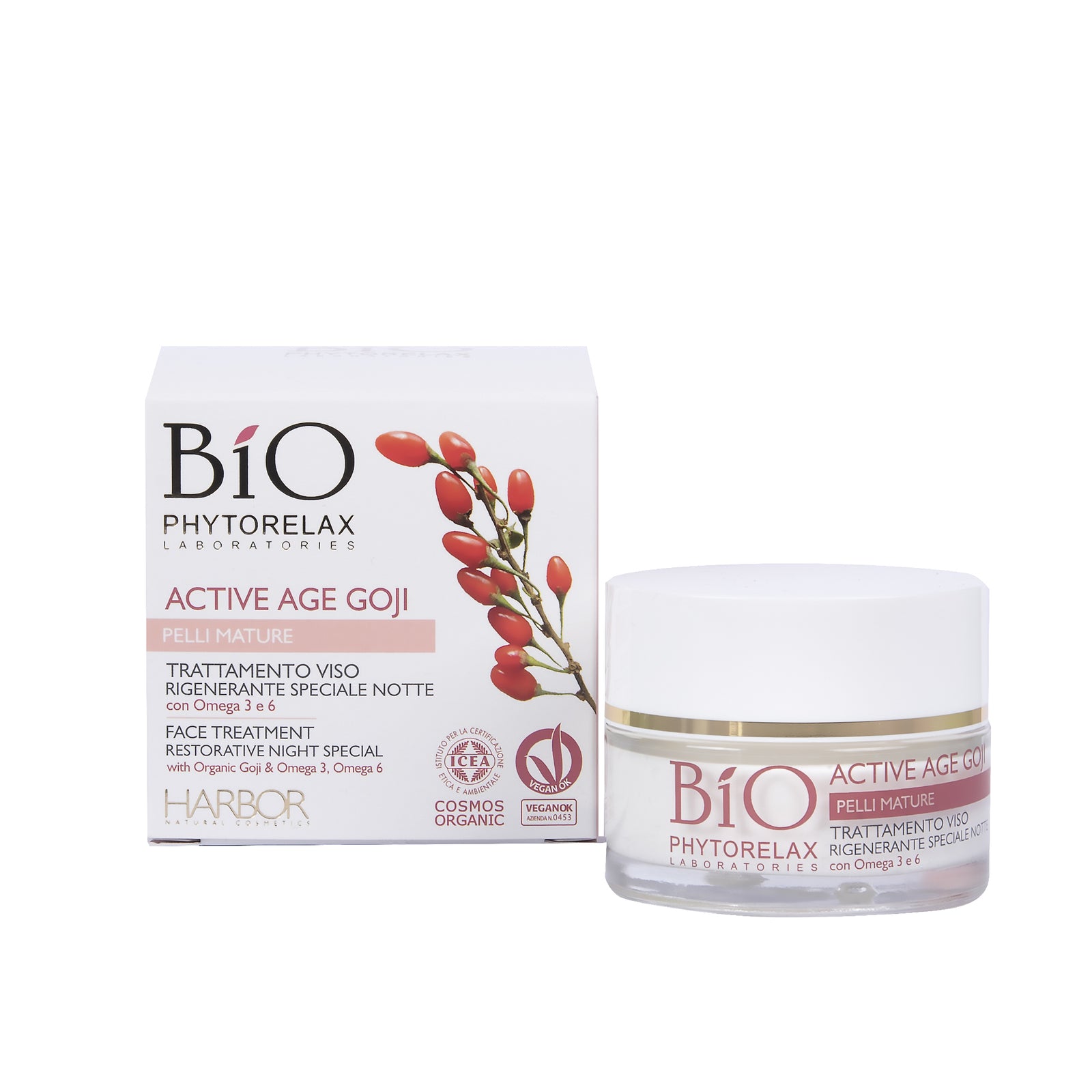 Phytorelax Active Goji Restorative Face Night Cream