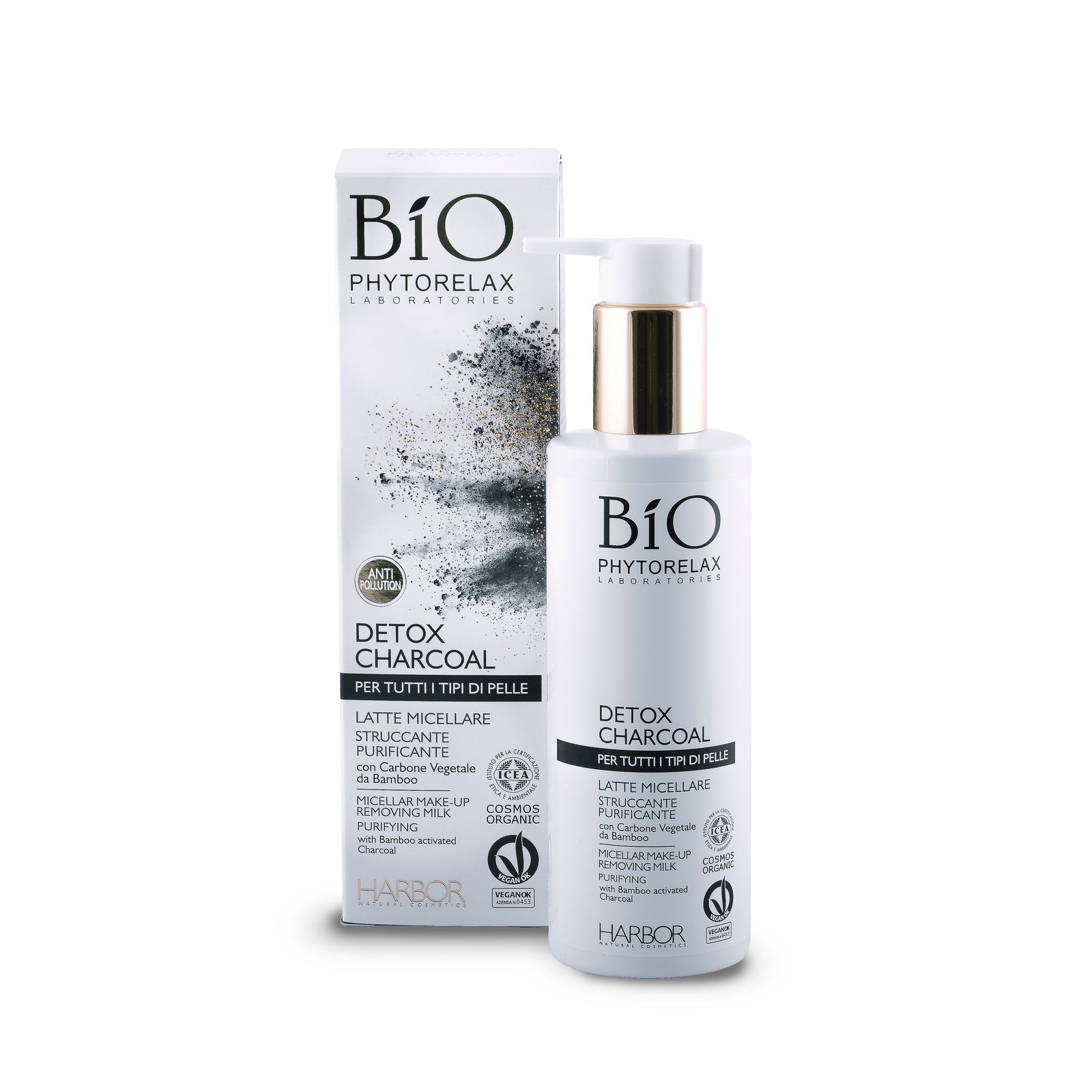 Phytorelax Detox Charcoal Micellar Milk Purifying