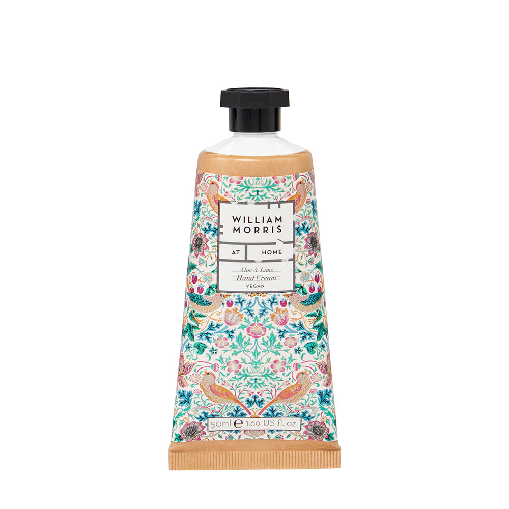 William Morris Aloe & Lime Hand Cream Strawberry Thief