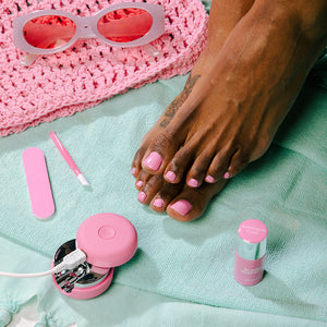 Le Mini Macaron Gel Manicure Kit - Bubblegum Crush