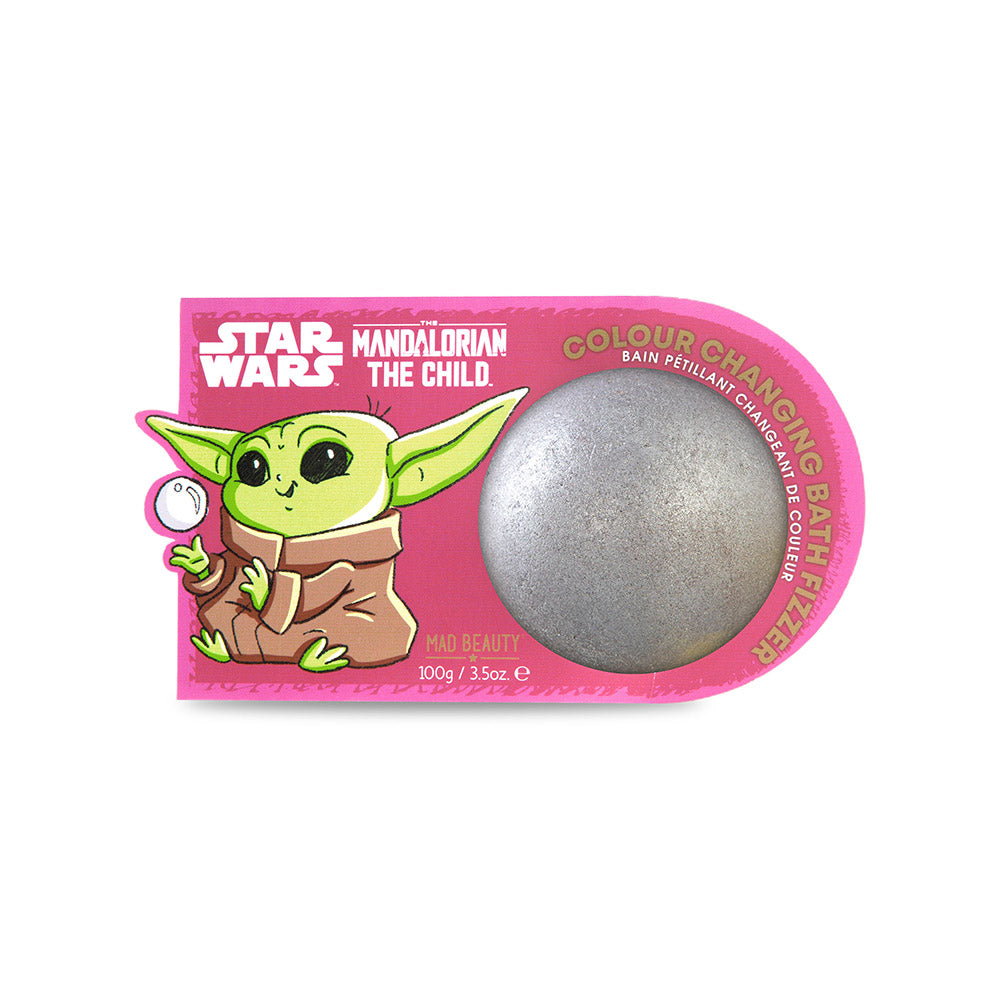 StarWars Mandalorian Child Baby Yoda Makeup Bag, Lip Balm & Gloss, Bath  Bomb Set