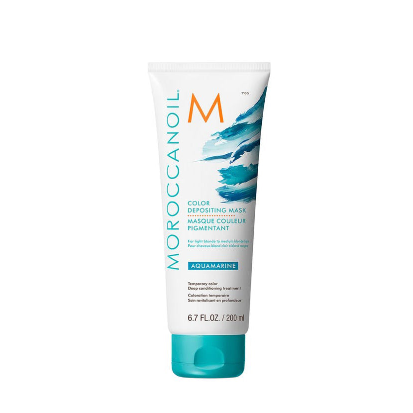 Moroccanoil Colour Depositing Hair Mask - Aquamarine