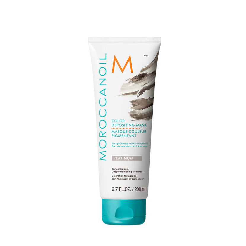 Moroccanoil Colour Depositing Hair Mask - Platinum