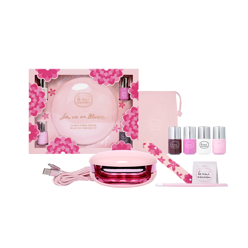 Le Mini Macaron Gel Manicure Kit: Le Maxi - La Vie En Bloom