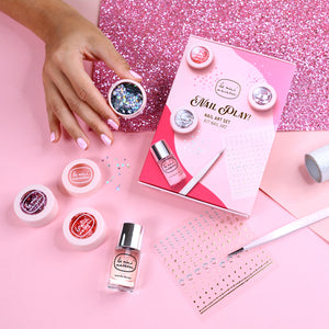 Le Mini Macaron Accessories: Nail Play Art Set