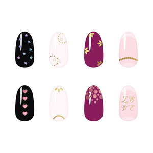 Le Mini Macaron Accessories: Nail Play Art Set