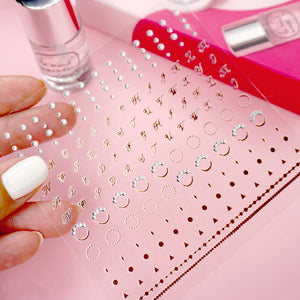 Le Mini Macaron Accessories: Nail Play Art Set