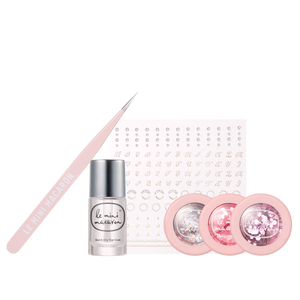 Le Mini Macaron Accessories: Nail Play Art Set