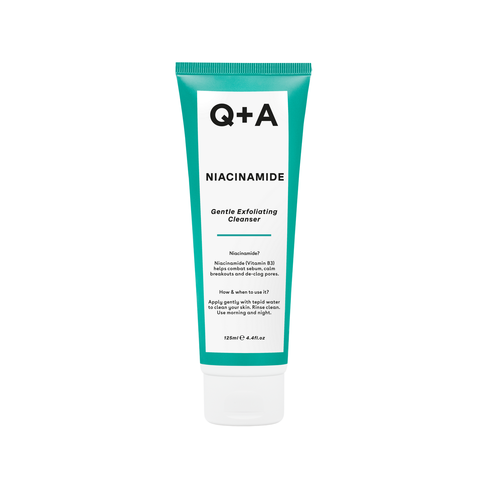 Q+A Niacinamide Gentle Exfoliating Cleanser