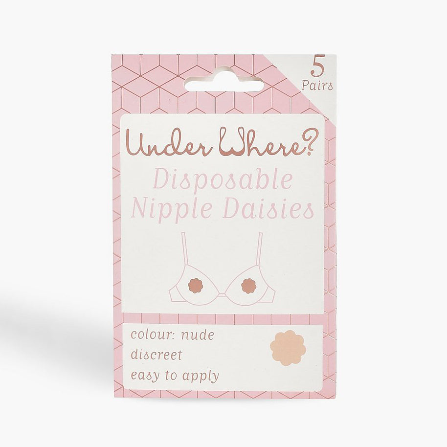 Under Where? Disposable Nipple Daisies