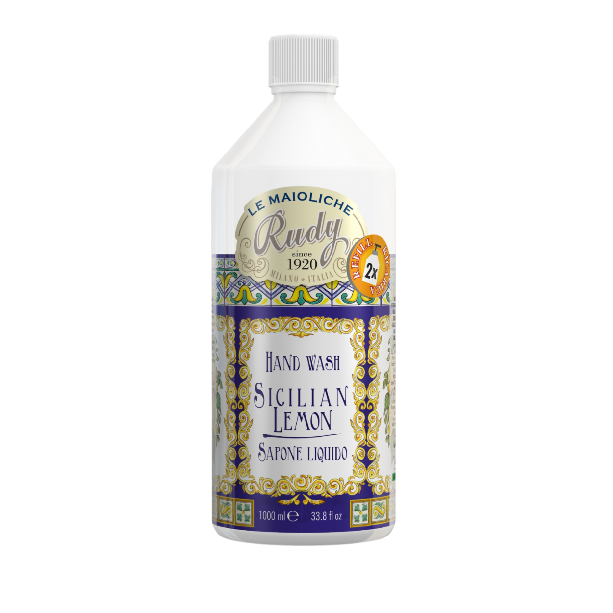Maioliche Hand Wash Refill  - Siclian Lemon