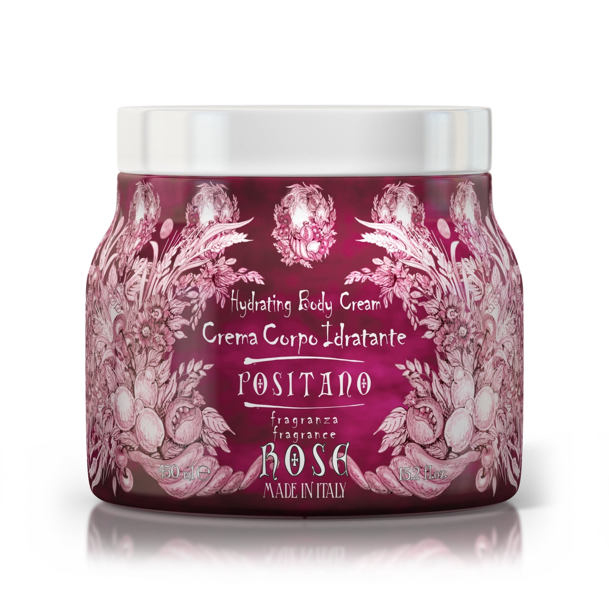 Maioliche Positano Rose Body Cream
