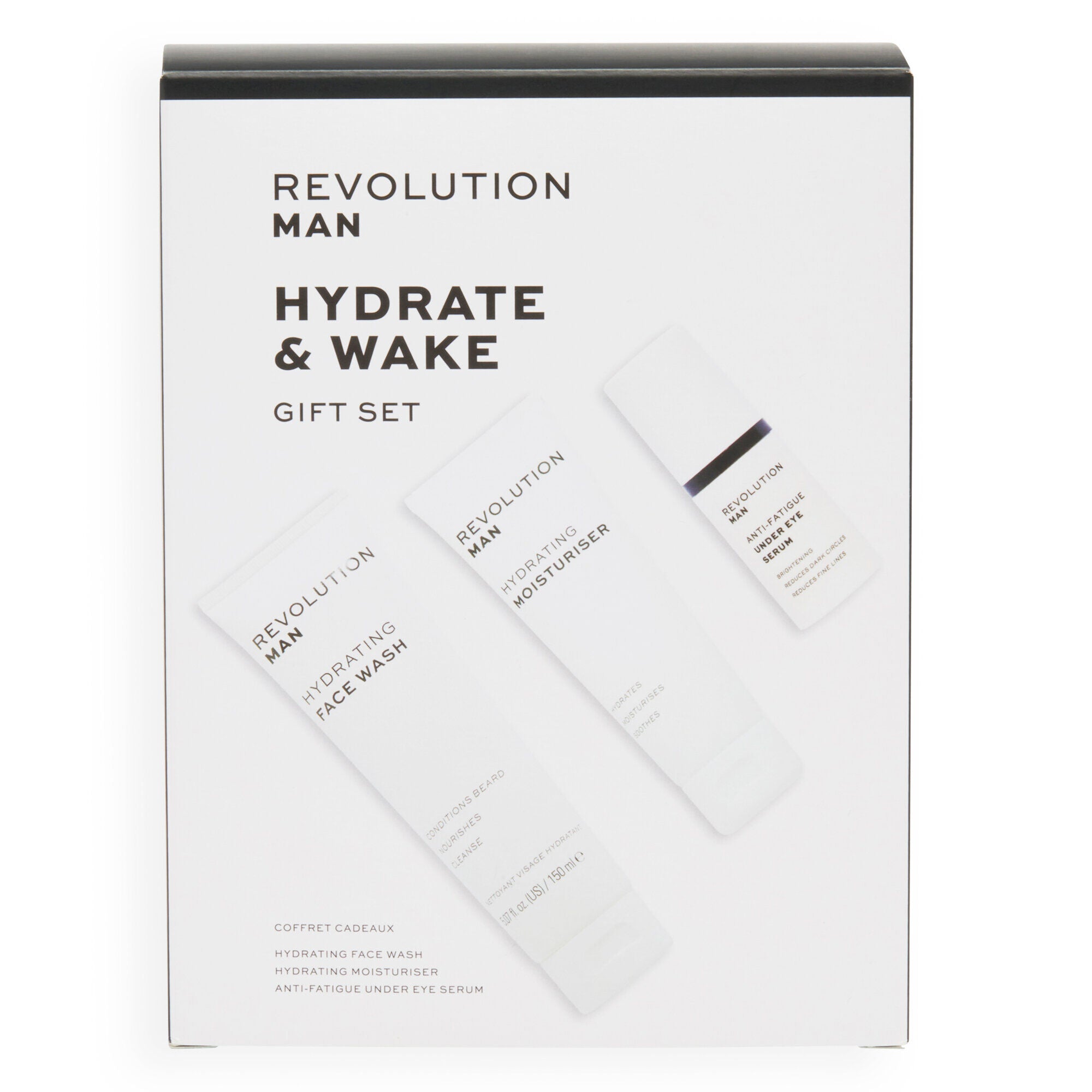 Revolution Man Hydrate & Wake Skincare Gift Set