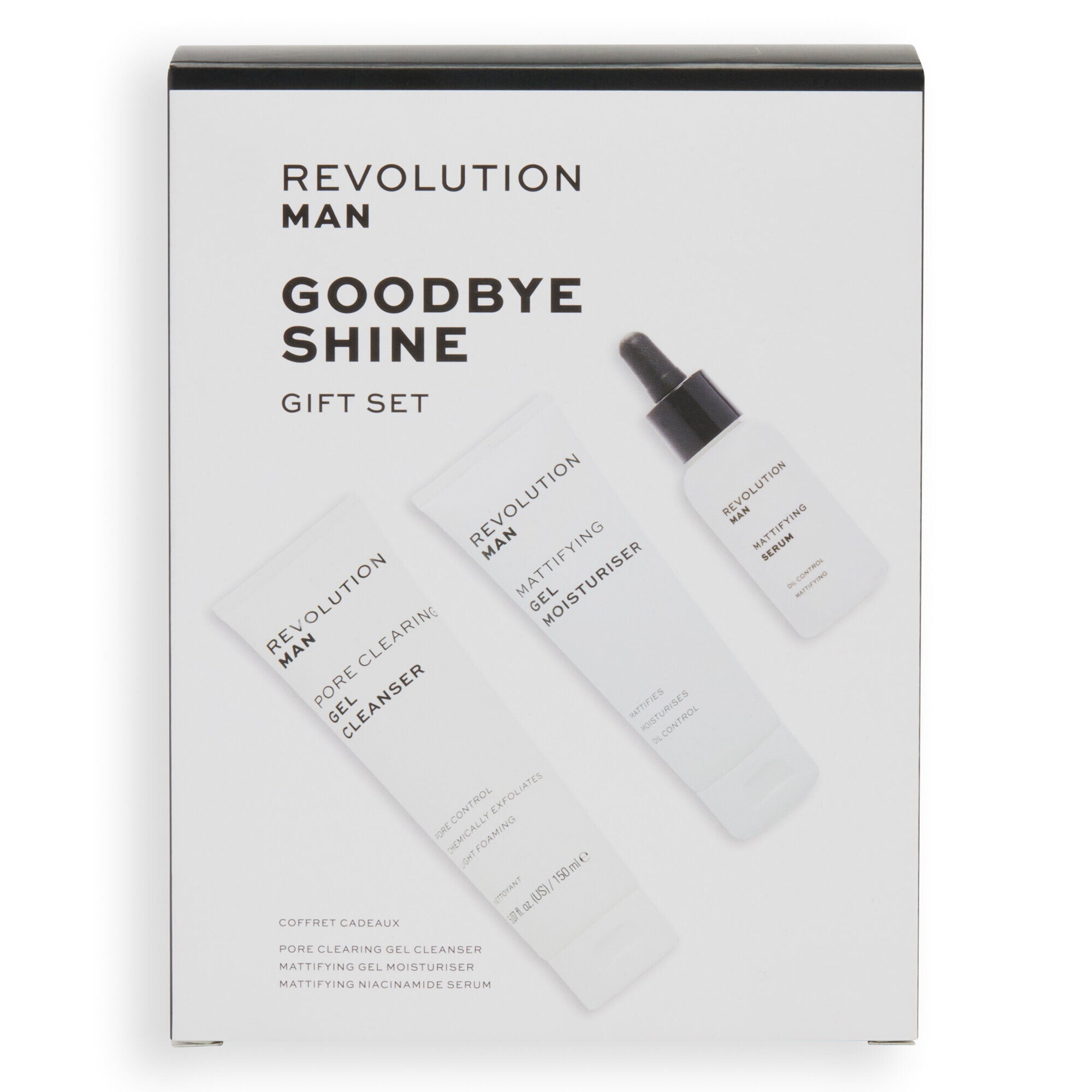 Revolution Man Goodbye Shine Skincare Gift Set
