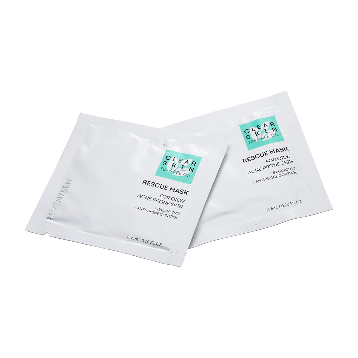 Seventeen Clear Skin Rescue Mask Double Pouch