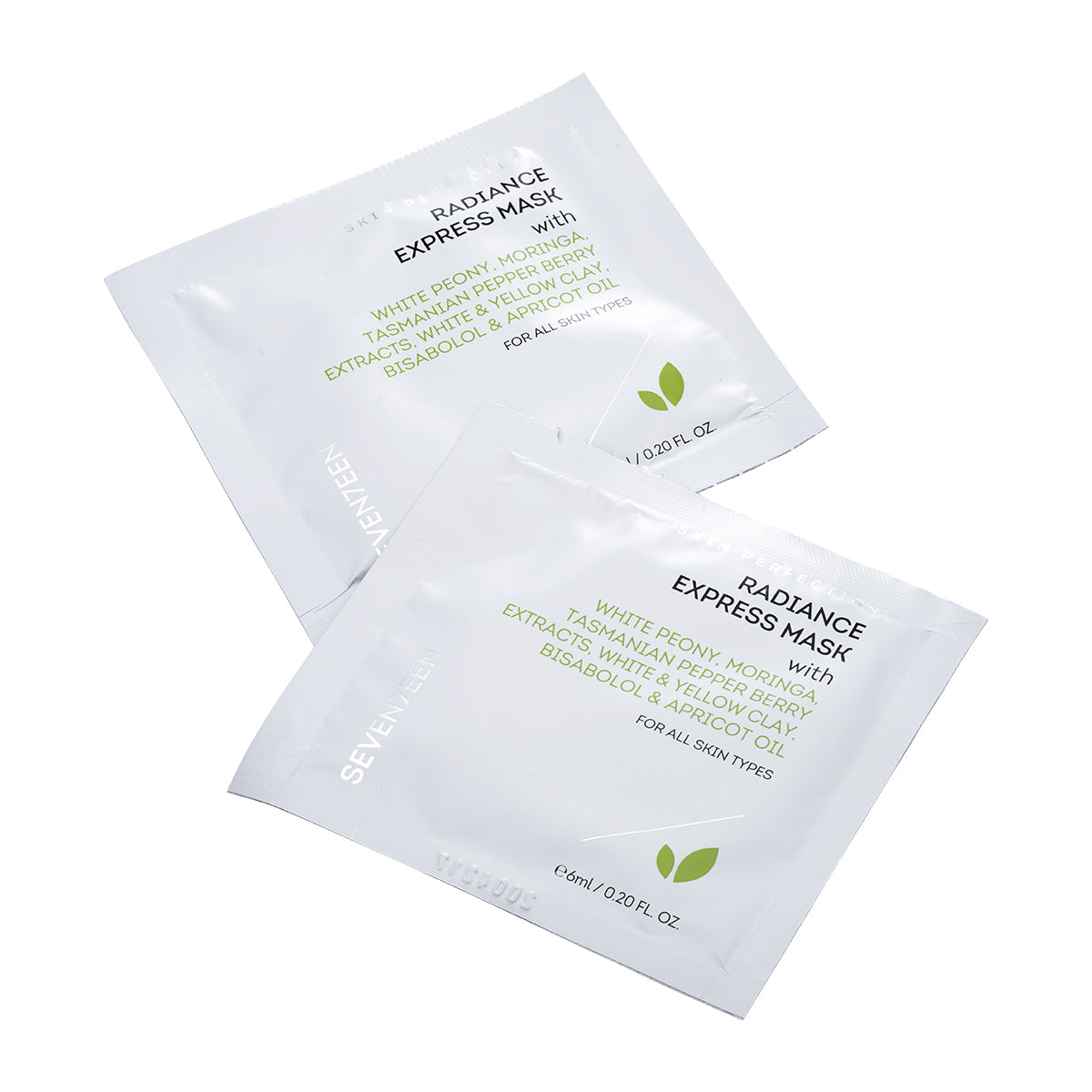 Seventeen  Radiance Express Mask Double Pouch