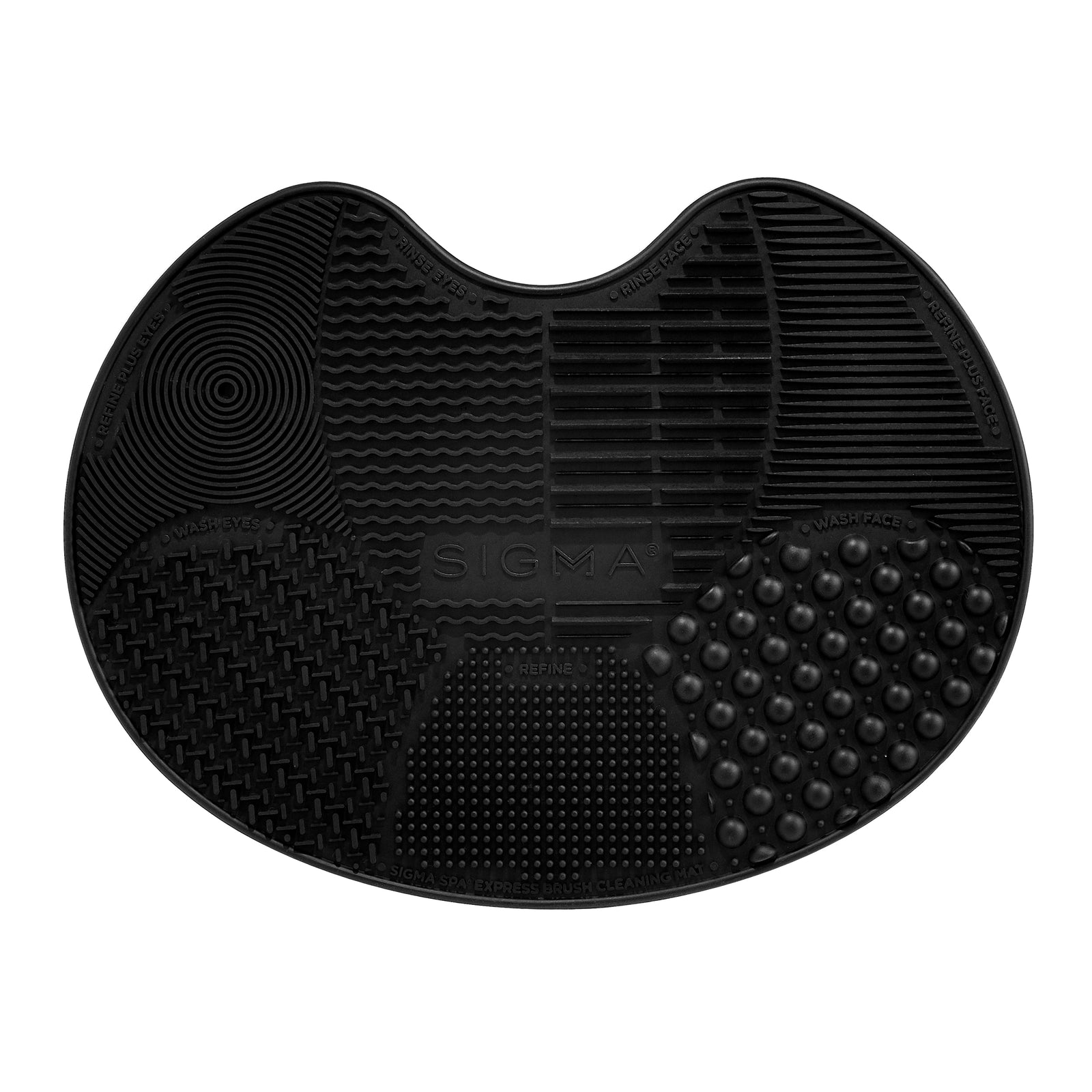 Sigma Spa Express Brush Cleaning Mat Black
