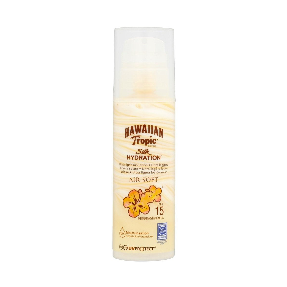 Hawaiian Tropic Silk Hydration Air Soft Sun Lotion SPF 15