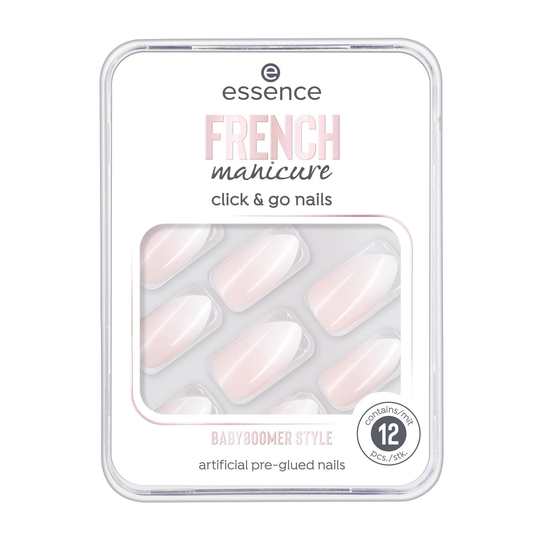 essence French Manicure Click & Go Nails