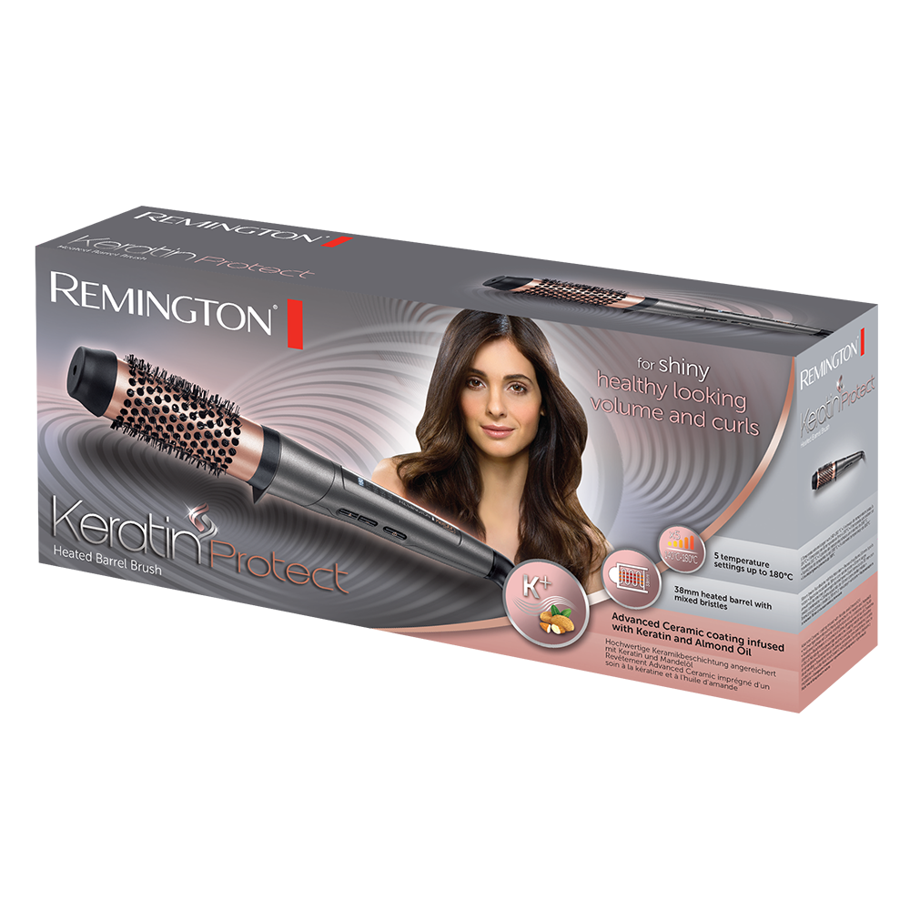 Remington Keratin Protect Heated Barrel Brush LUCY MAKEUP STORE MALTA