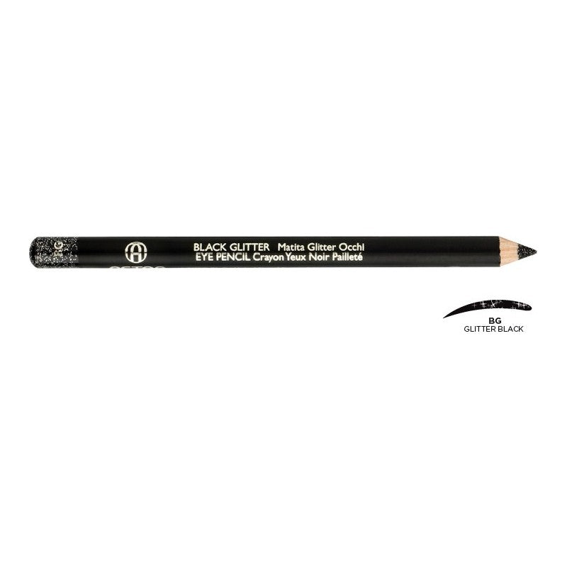 Astra Eye Pencil Glitter Black