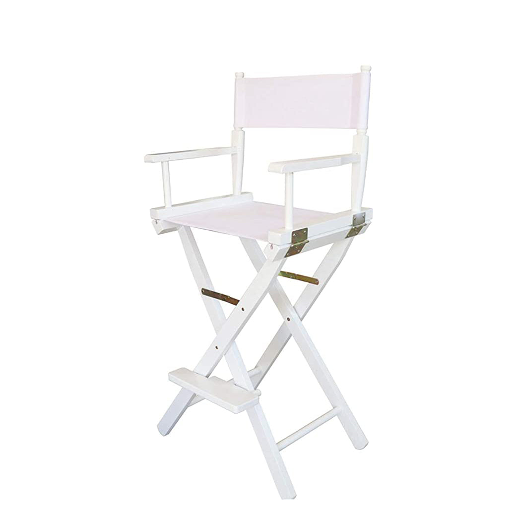 Premium Tall Makeup Chair White